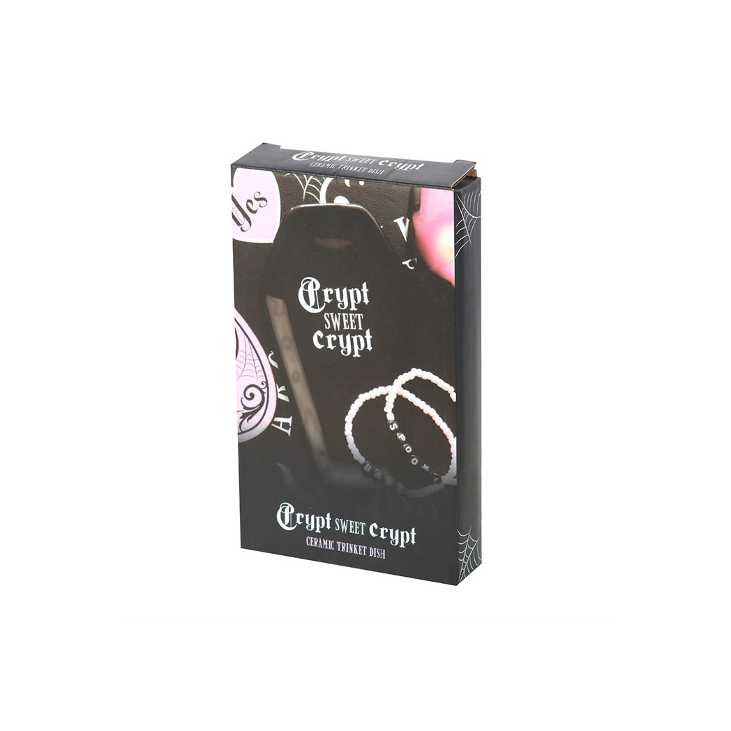 Crypt Sweet Crypt Coffin Trinket Tray
